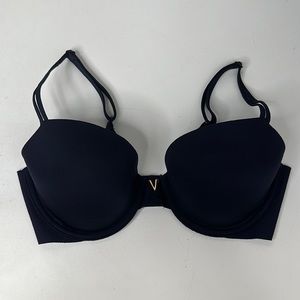Victoria's Secret Lined Demi Bra Size 34D Navy
